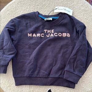Marc Jacobs Kids Navy Sweatshirt